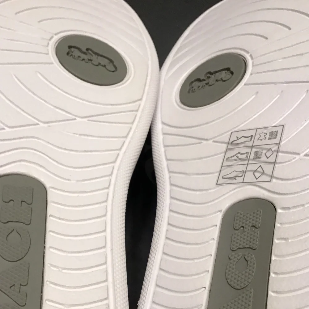 COACH ALL LEATHER OPTIC WHITE SIGNATURE SNEAKERS MENS - Picture 11 of 16